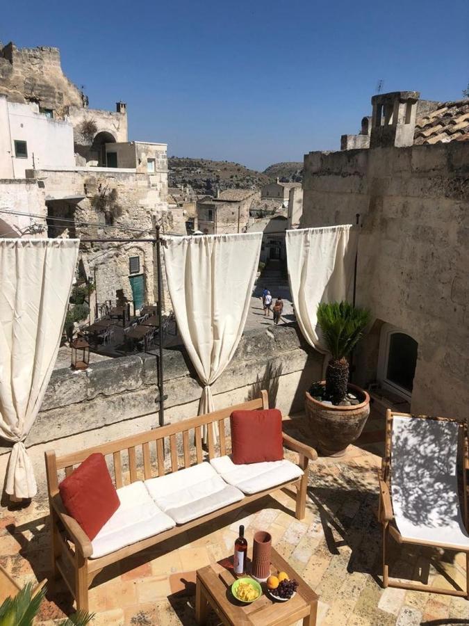 Casa Grotta Le Terrazze Apartman Matera Kültér fotó